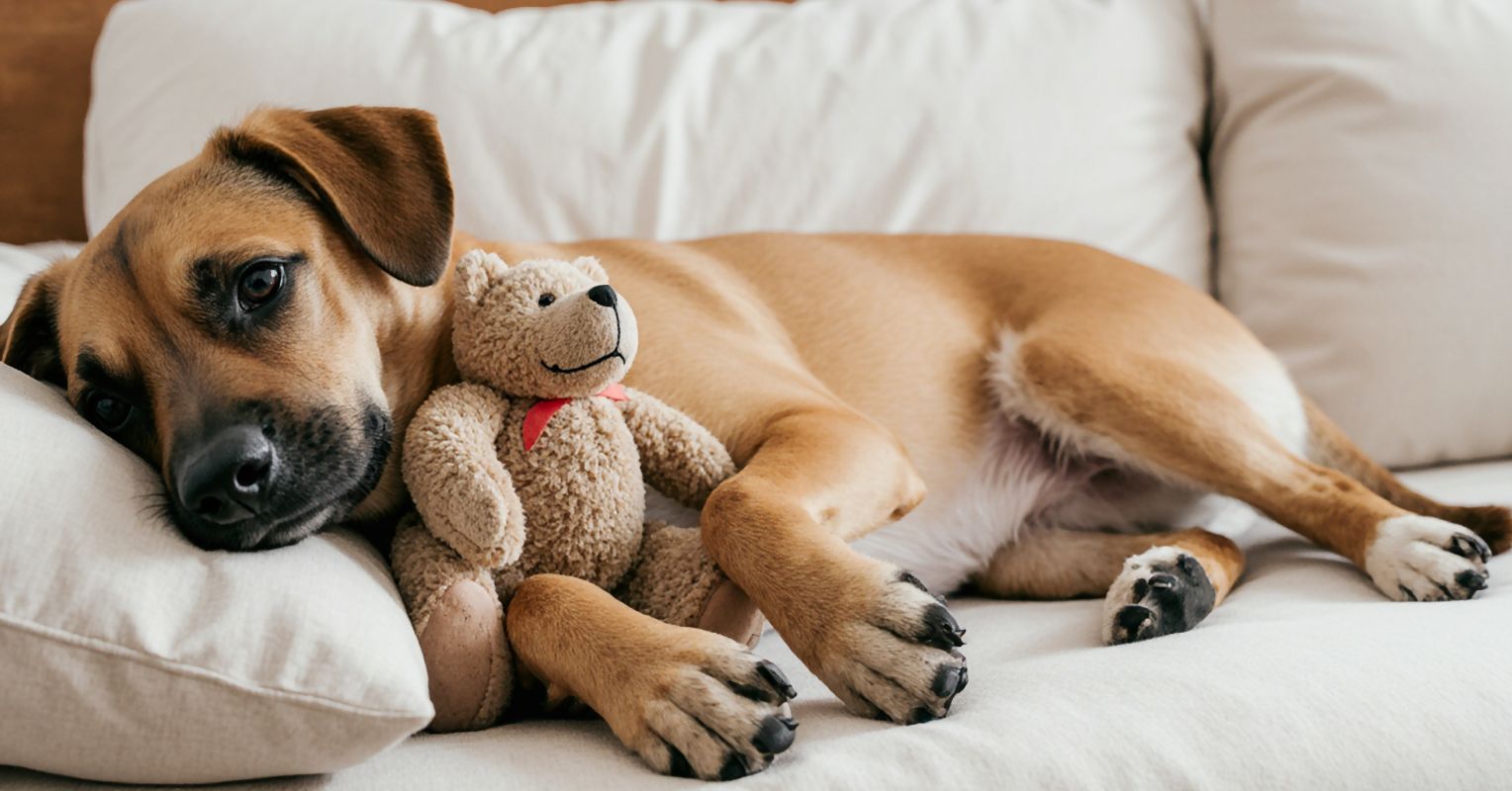 قد تصبح الجراء المجهدة كلابًا بالغة خائفة أو عدوانية