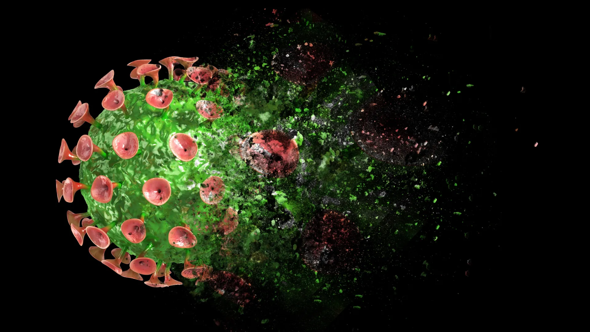 لقد وجد الذكاء الاصطناعي طريقة لإيقاف الفيروس قبل دخوله إلى الخلايا