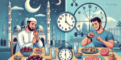 الفرق بين الصيام المتقطع وصيام رمضان: دراسة شاملة