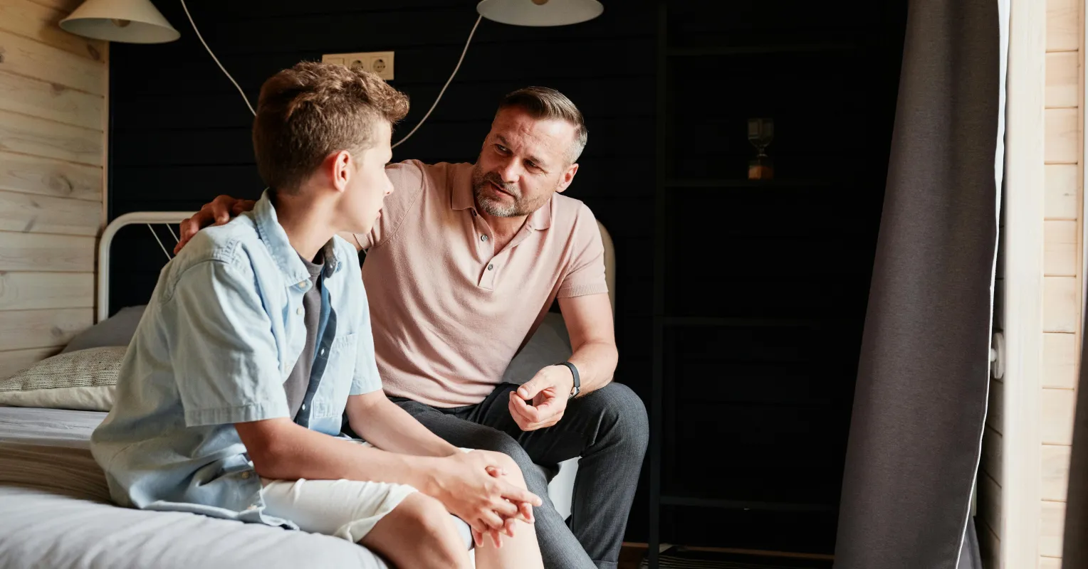 ماذا أفعل إذا كان طفلي لا يتحدث عن وقت مزعج؟