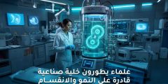 تطوير خلية صناعية قادرة على النمو والانقسام | إنجاز علمي جديد
