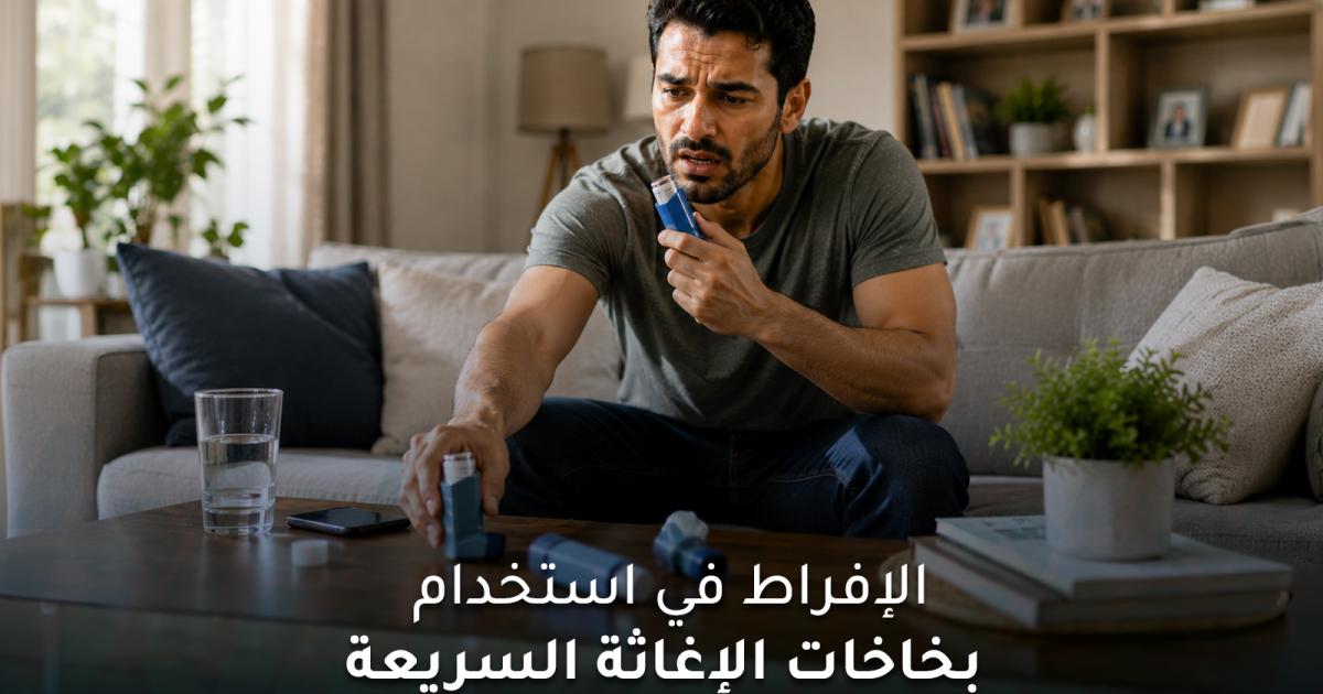 الإفراط في استخدام بخاخات الإغاثة السريعة قد يهدد صحة القلب